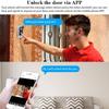 Smart Video Intercom WiFi 9 Inch Monitor with Doorbell Camera Wired Video Door Phone Intercom System for Villa Apartment