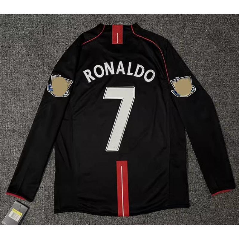 Retro Football Jersey Popular AC22 Kaka 80 Ronaldinho Manchester United Red Devils Santos 11 Source Manufacturer
