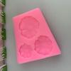 3 Lotus Leaf Lotus Pond Series Silicone Molds Kitchen Baking Sugar Flipping Molds Cake Decor Lotus Leaf Mold Gypsum OrnamentMold
