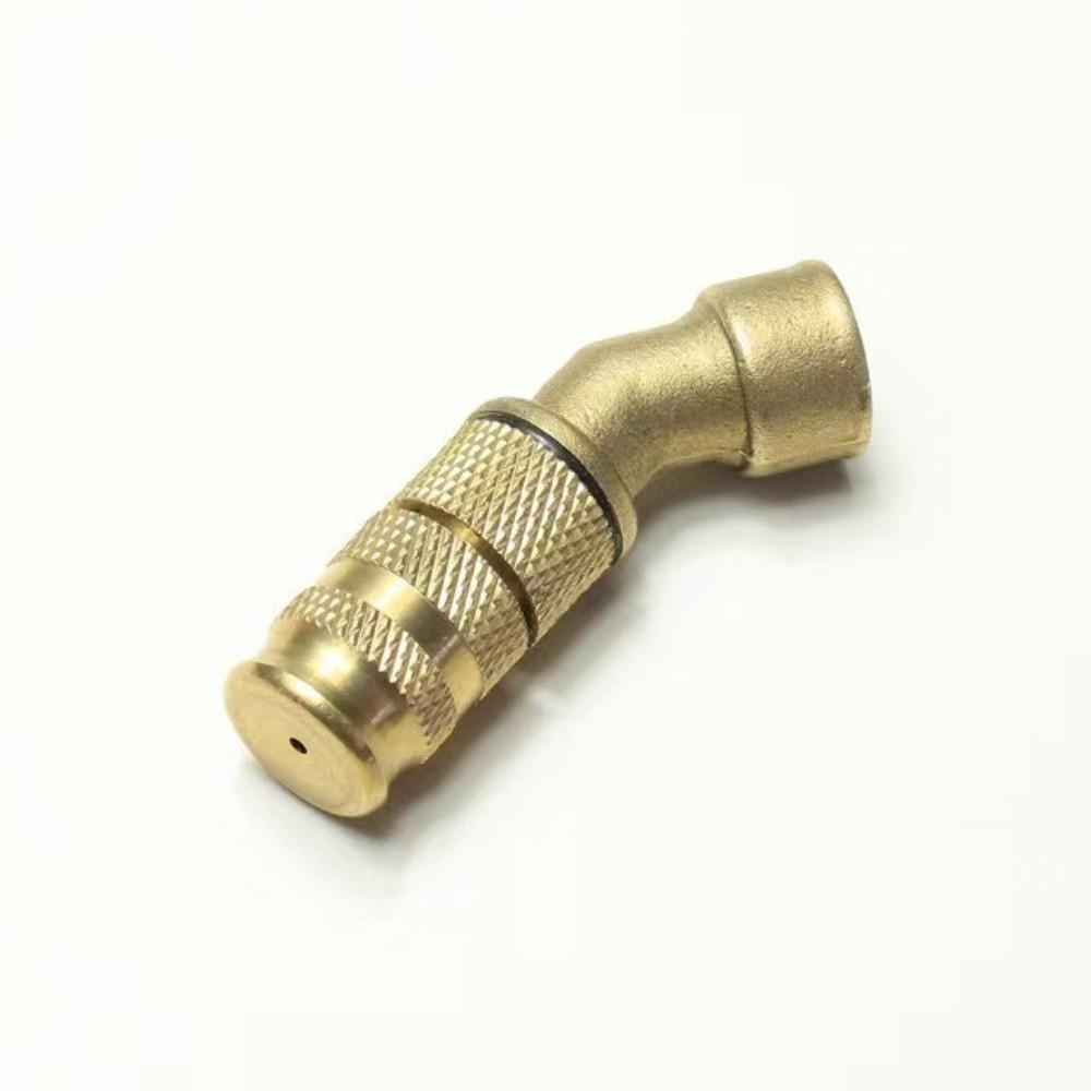 Long Range High Pressure Nozzle 45° Bend Irrigation Sprayer Adjustable Mist Nozzle  Garden Tool