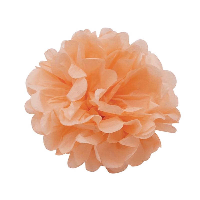 5pcs 6''-12'' Tissue Paper Pompoms Wedding Decorative Paper Flowers Ball Baby Shower Birthday Party Decoration Paper Pom Poms