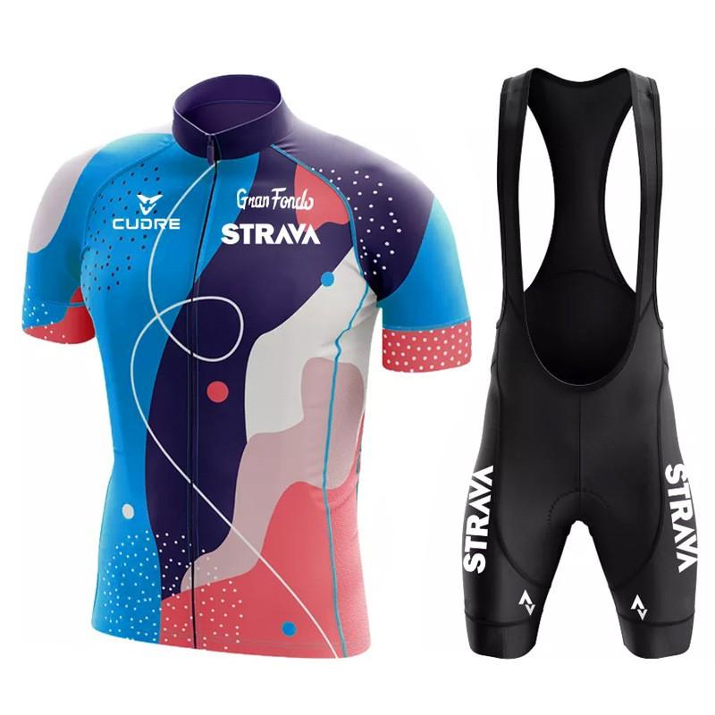 Men Women Cycling Jersey Set Short Sleeve Bike Outfit Breathable Riding Apparel Road Teams