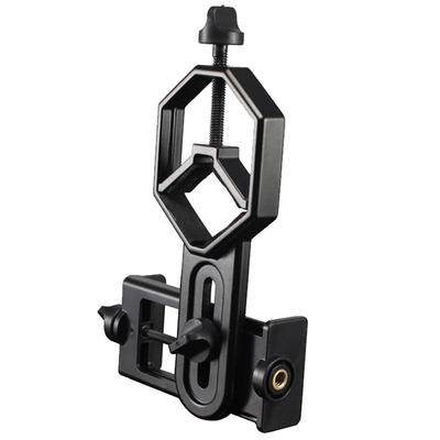 Cell Phone Adapter With Spring Clamp Mount Monocular Microscope Accessories Adapt Telescope Mobile Phone Clip Accessory Bracket