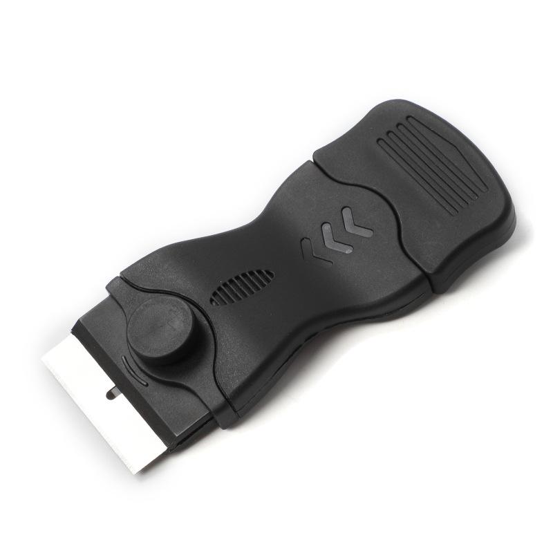 Multifunctional Mini Spatula for Cleaning, Decontamination, and Glue Scraping in Car Film Applications.