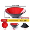 Commercial 8-inch Two-Tone Melamine Noodle Bowl