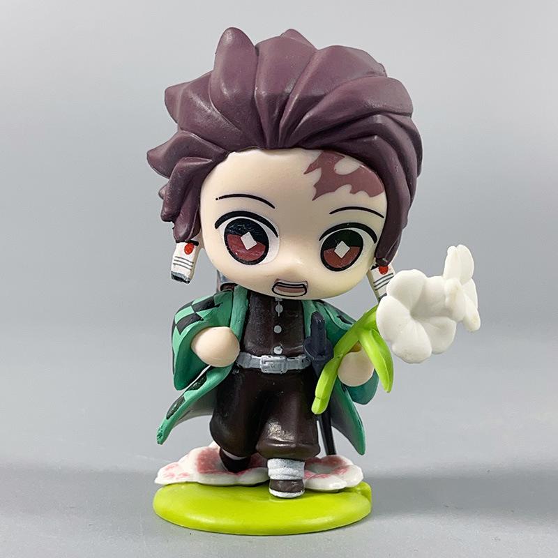 Demon Slayer Birth Flower Series: Tanjiro, Nezuko, Zenitsu Figurine (A/B Version)