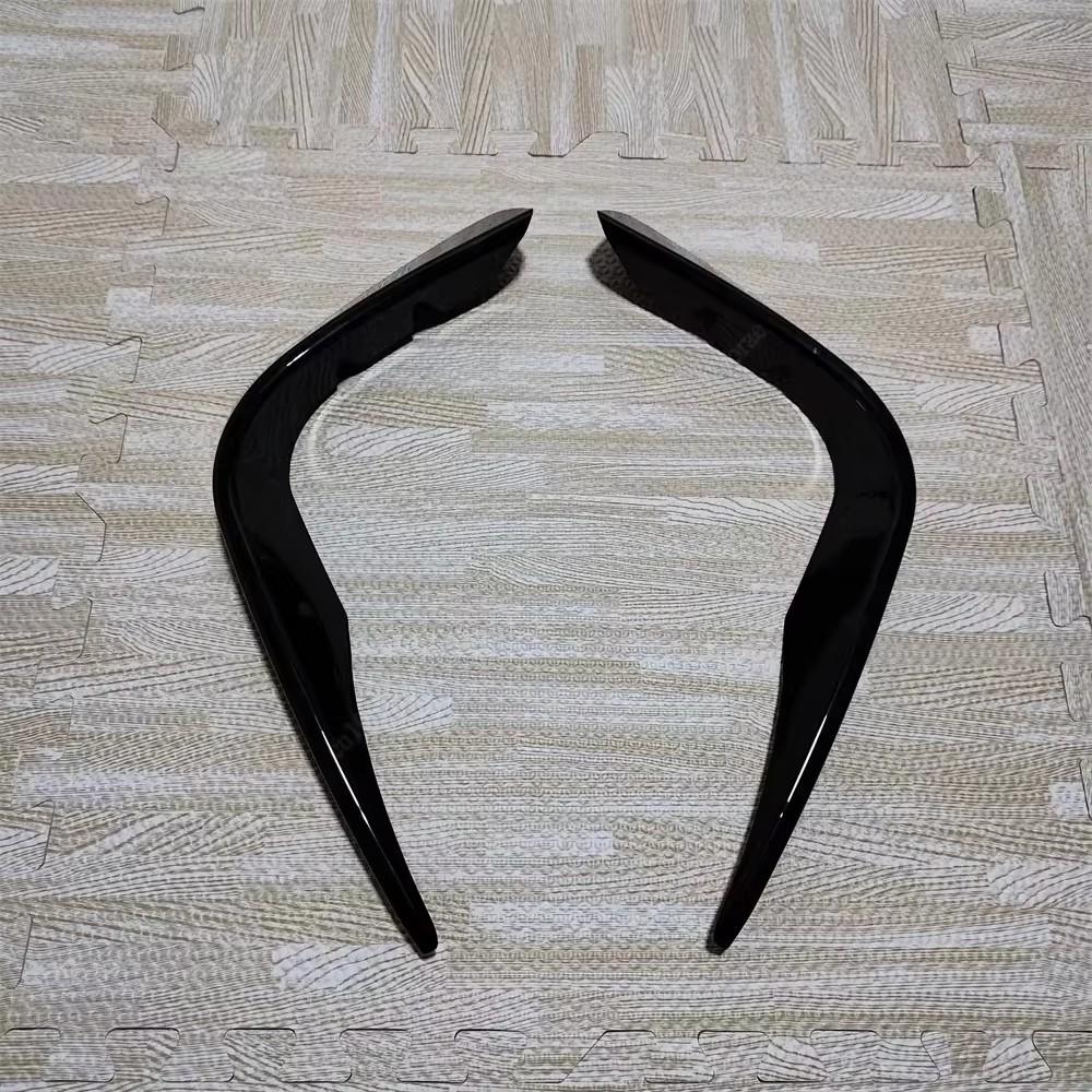 For Mercedes Benz GLC Class X253 GLC260 300 GLC43 AMG 2016-2019 Front Bumper Splitter Spoiler Fog Light Trim Wind Knife Bodykits