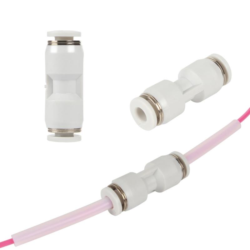 3Pcs for Lab X1 X1C X1E P1P P1S 3D Printer PTFE Tube Pneumatic Connector 1.75mm Filament Extruder 3D Printer Part
