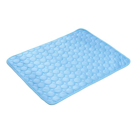 Pet Ice Silk Cooling Mat, Summer Self Cool Pad for Dogs Cats, Washable Pet Sleeping Pad for Crate, Bed, Indoor Outdoor Floor