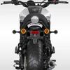 Motorcycle LED Turn Signal Lamp Sequential Flowing Flash Indicator Lights 12V 10mm Retro Dual-color Rotate LED Turn Signal Light