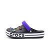 Crocs Bayaband Super Player Home Casual Comfortable and Versatile Hole Shoes for Men and Women Black