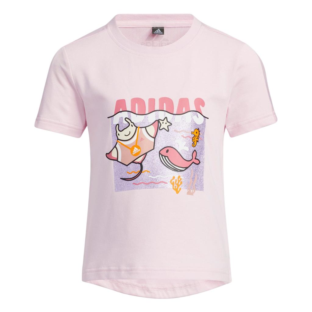 Children Aged 3 7 Years Old Adidas Skirt Set Clear Pink HT5829
