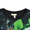 Adidas Neo Lifestyle Series Pattern Printed Crew Neck Pullover Long Sleeve Sweatshirt Men sweatshirt Black BK8021