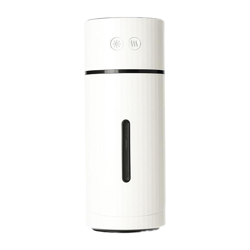 

260 мл беспроводной увлажнитель воздуха светодиодный USB ароматерапевтический диффузор 1000 мАч аккумуляторная батарея ультразвуковой генератор холодного тумана тихий туманообразователь белый