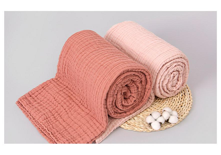 Six-Layer Pure Cotton Gauze Summer Blanket & Towel Quilt