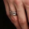 Stylish Liquid Dragon Claw Shaped Jewelry Stylish Hypoallergenically Metal Ring Accessory For Trendy Outfits Event