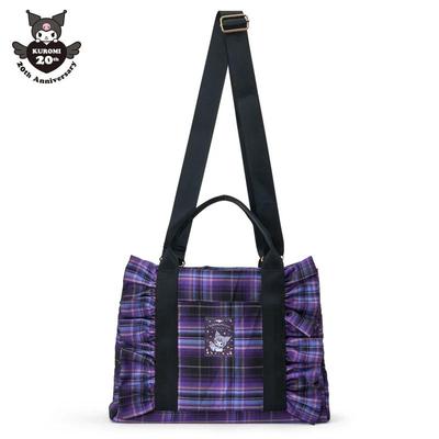 Sanrio KUROMI Frill Tote Bag Japan NEW Sanrio Characters
