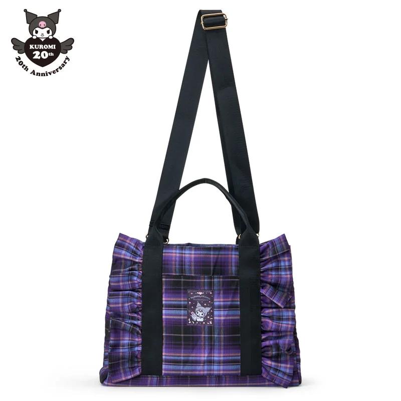

Sanrio KUROMI Frill Tote Bag Japan NEW Sanrio Characters