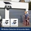 Solar-Sicherheitskamera WIFI/4G Drei-Bildschirm Mobiltelefon Fernbedienung HD Automatische Ladekamera Außenbereich