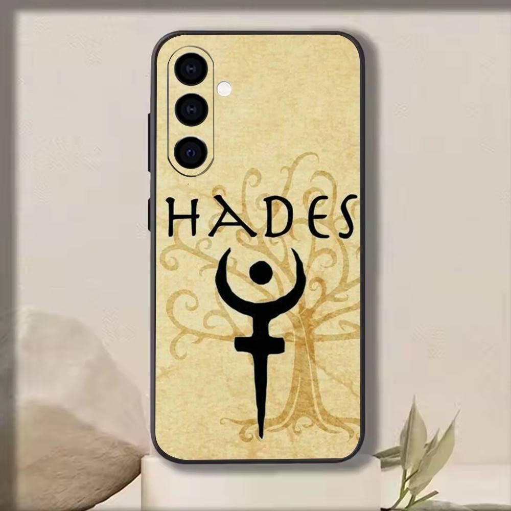 Hades Phone Case For Samsung Galaxy A73,A72,A71,A70,A53,A52,A51,Soft Silicone Black Cover