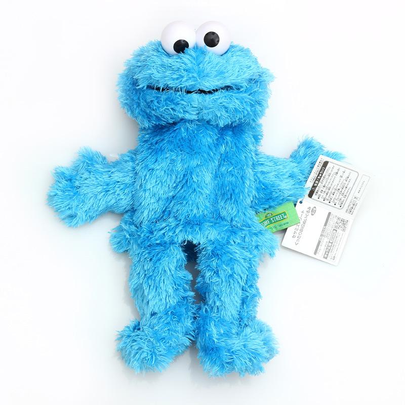 Large Sesame StreNging Hand Puppet Show Puppet Elmo Cartoon Soft Plush Birthday Gifts