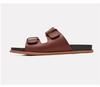 Men's Genuine Leather Non-Slip Summer Flip-Flops - Breathable Casual Beach Sandals