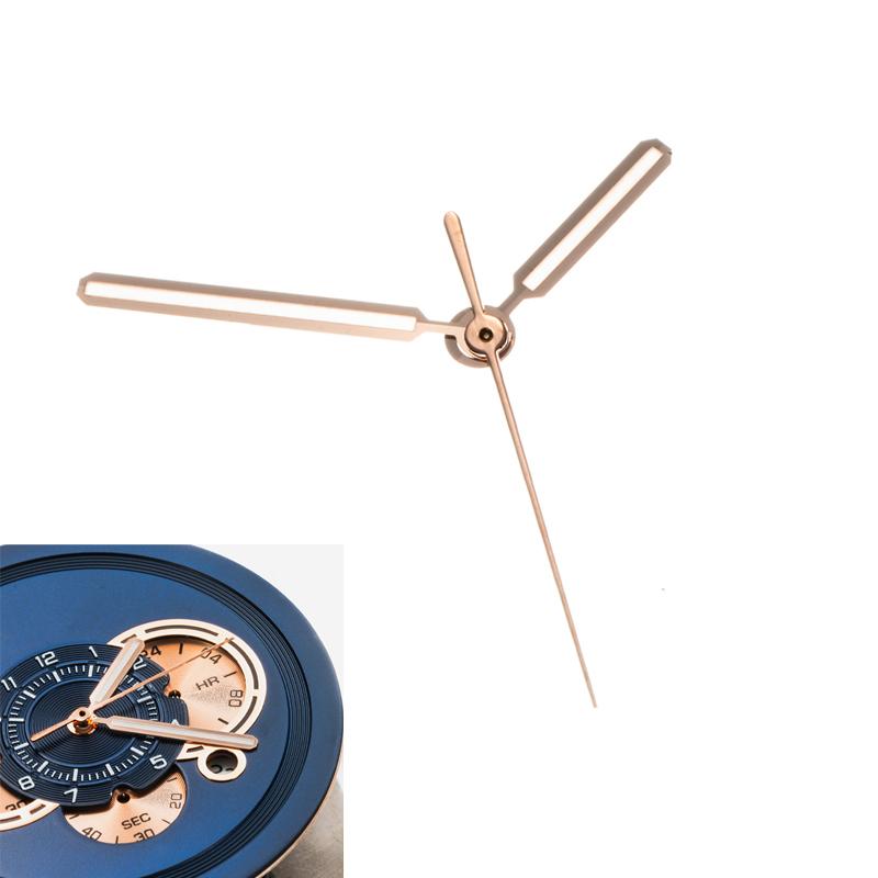 NH35 Silver Gold Black Modified Watch Pointer Luminous Watch Hand For NH35 NH36 Movement Oak Dial Hands Replacement Accessories