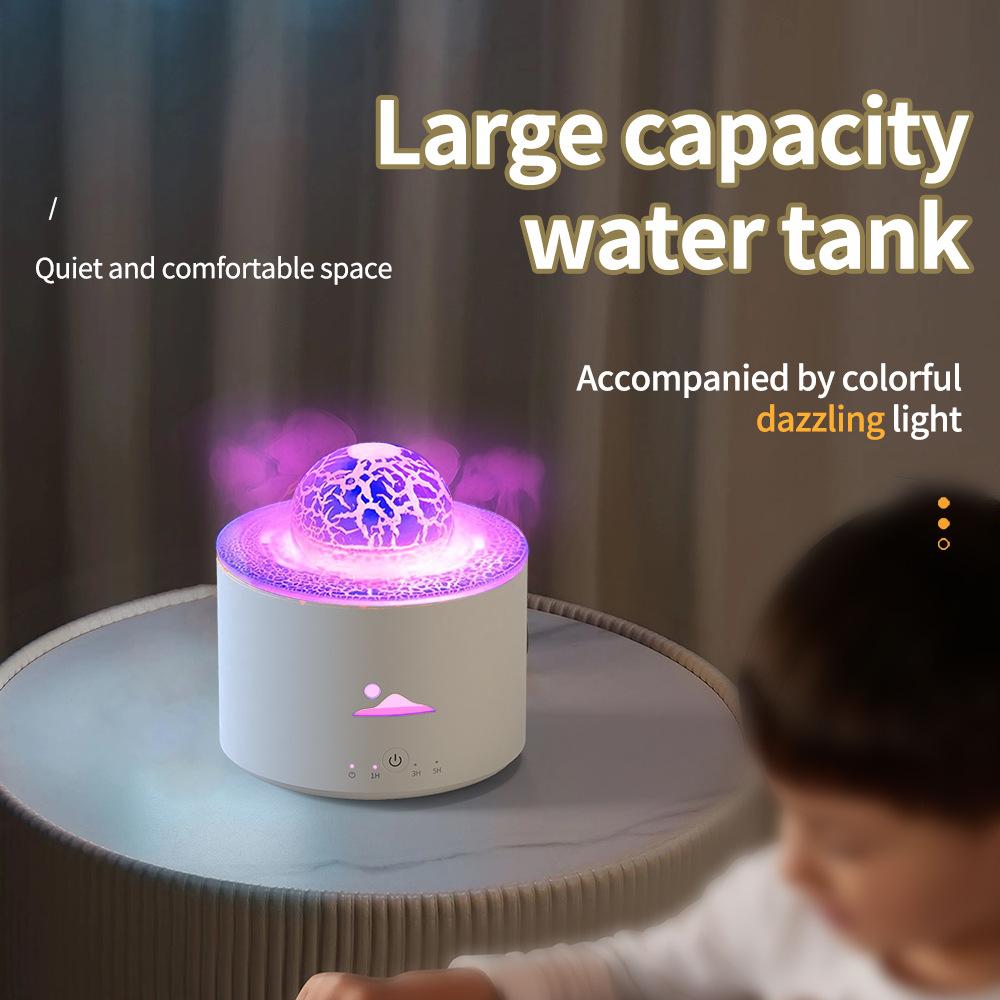 230ml Flame Planet zvlhčovač vzduchu USB ultrazvukový difuzér s aroma studenou vodou pro domácí aromaterapii difuzér esenciálních olejů