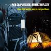 Wiederaufladbare MINI LED Taschenlampe Arbeitsleuchte Schlüsselanhängerlicht Campinglampe Leicht zu Tragen Mehrere Beleuchtungsmodi Wasserdichtes Material