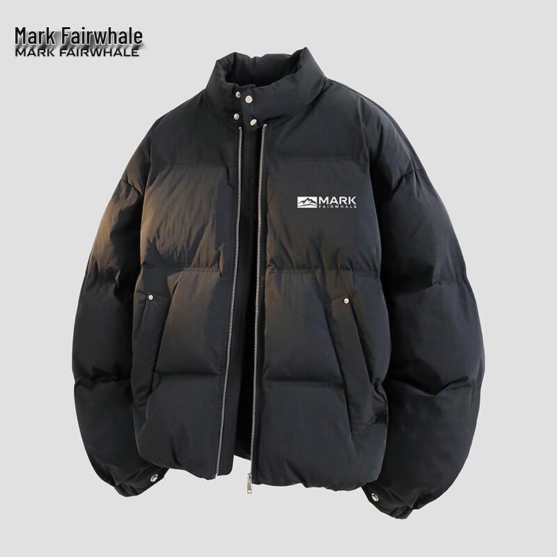 

Mark Fairwhale Men s Stand Collar Cotton Jacket L