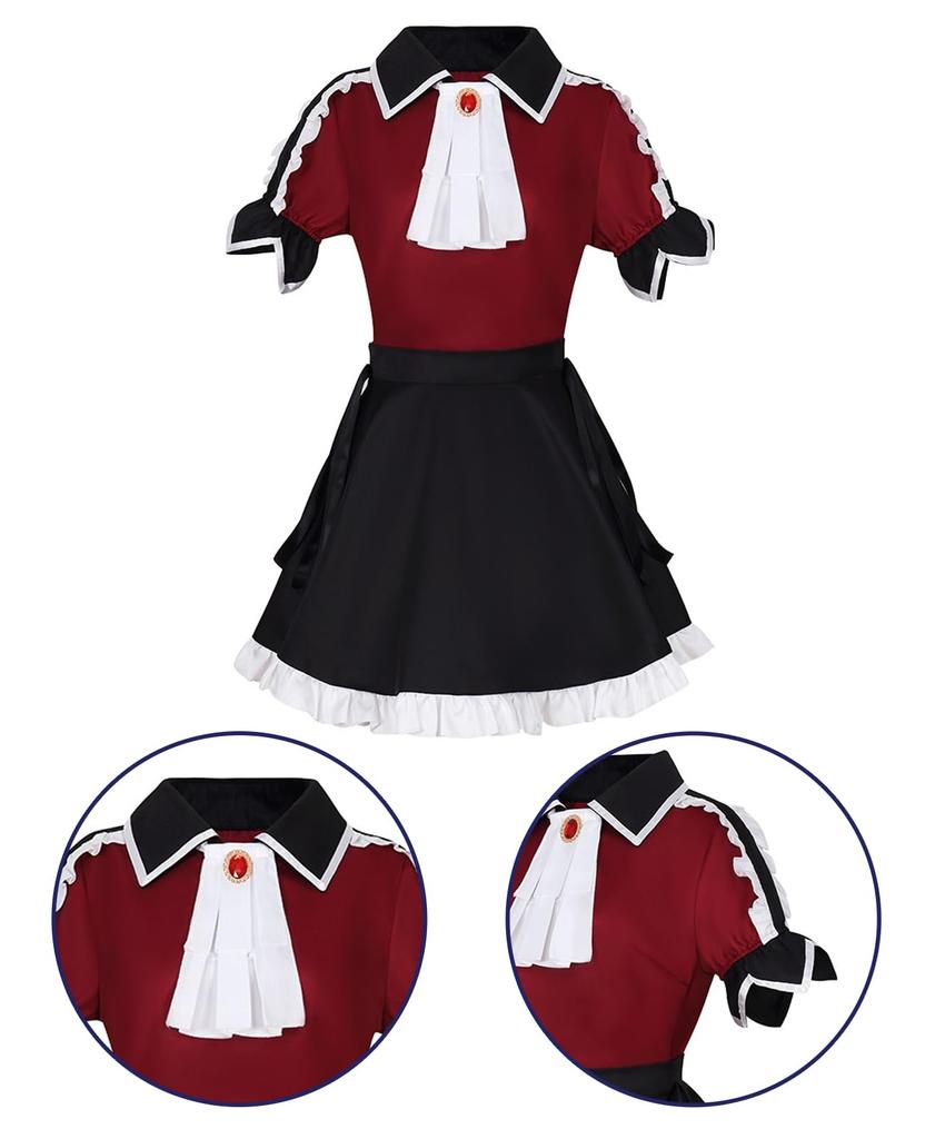 NOKIJP Oshi no Ko Kana Arima Cosplay Kostüm mit Perücke Yoto High School Uniform Größe S NKJP-OSN-AK-S