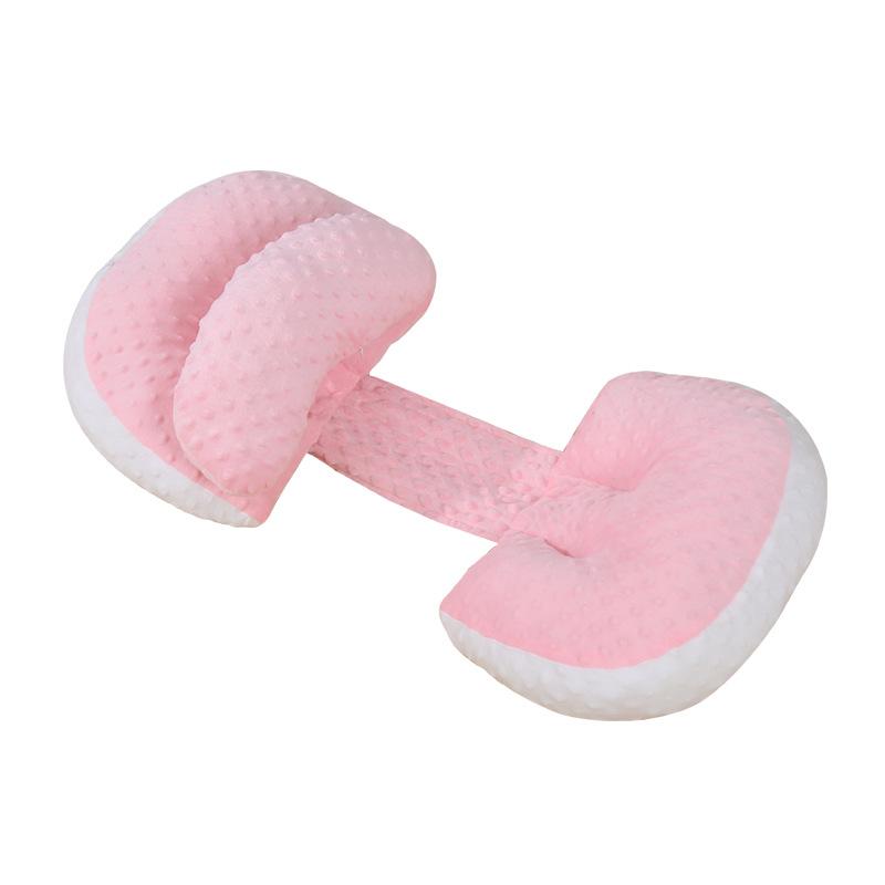 Pregnancy pillow for belly support and waist protection, pregnancy pillow with soybean fiber filling, Tencel pillow for use in the pre-pregnancy,