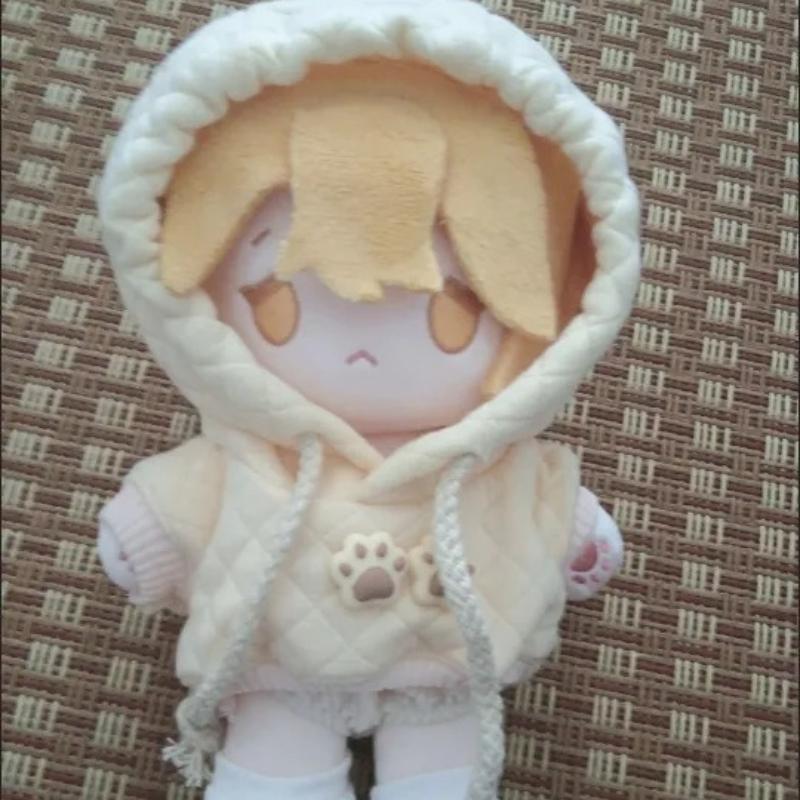 20cm Anime Game Limbus Company Sinclair Kawaii Cosplay Soft Cotton Doll Body Cartoon DIY Dress Up Clothing Toy Figures Fans Gift