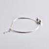 ANENJERY Bells Bracelet Simple Charm Fine Bracelet Women Fashion Jewelry Birthday Gift
