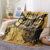 Vintage Owls  Print Flannel Blanket, High Quality Comfortable for All Seasons, Home Decor, Warmth and Comfort