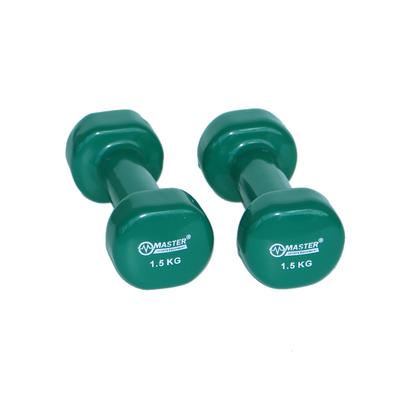 Vinyl Dumbbells 2 X 1.5 Kg MASTER