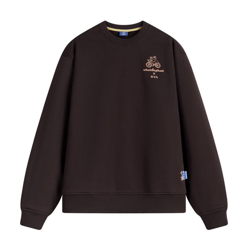 NVG.YOUNG Mou Xiang Co-branded Women's Crewneck Cotton Sweatshirt