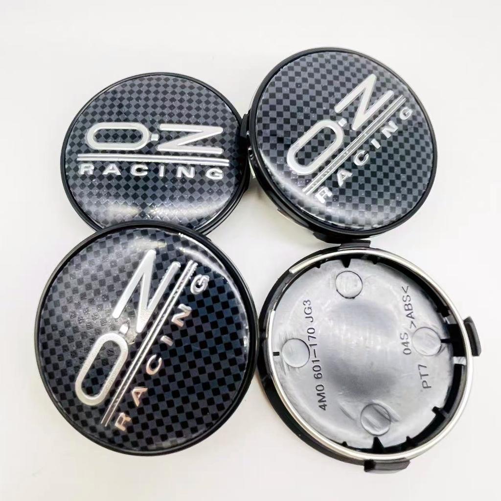 4pcs 3D 61mm OZ For Car emblem Wheel hub Center Cap 56mm OZ Badge covers NDEDS sticker Decals Styling accessories