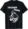 Panda Desgastado Ressaca Raccoon Bêbado Maluco nas Redes Sociais Camiseta 100% Algodão Camisetas Masculinas Top