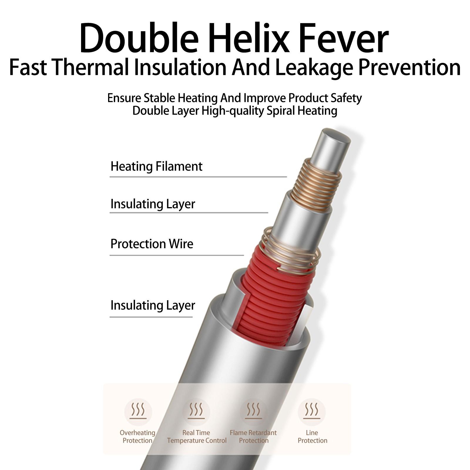 Уютное мягкое фланелевое зимнее одеяло с электрическим подогревом — фото 3