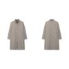 FURINA Chest Windbreaker Long Coat