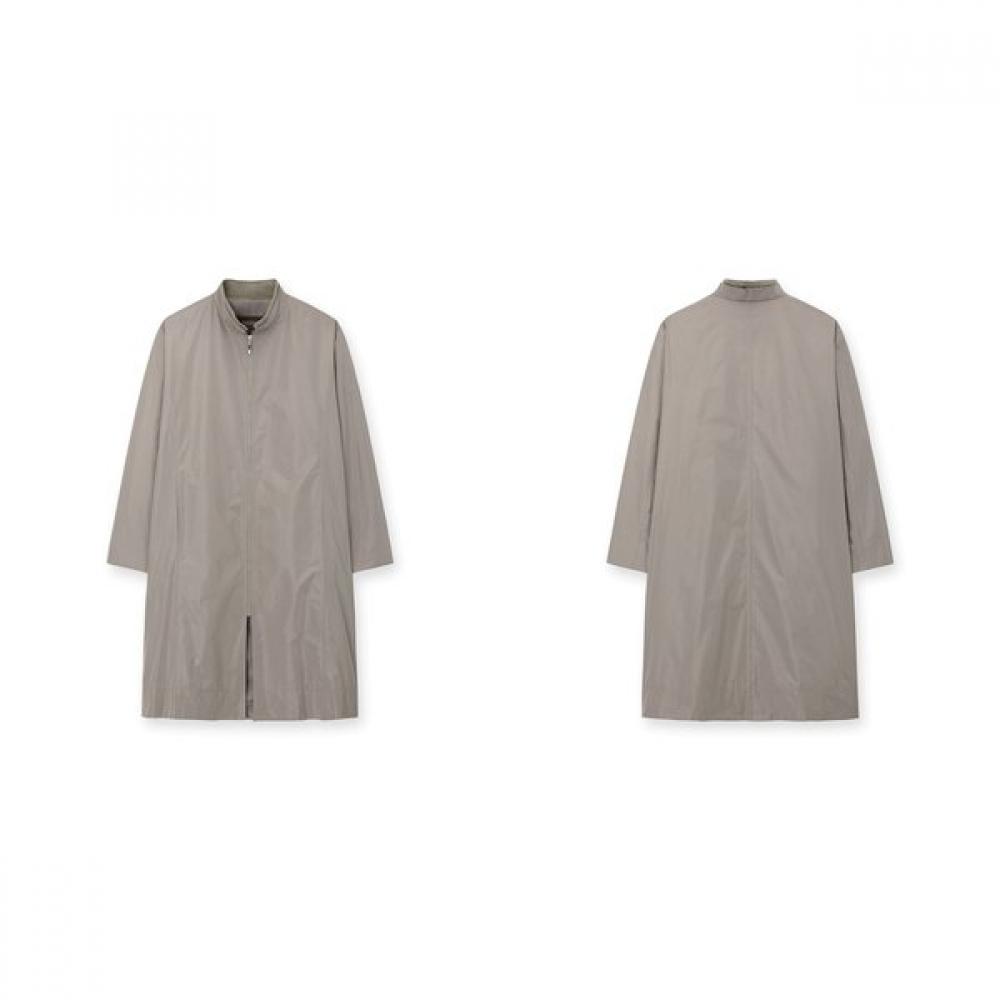 FURINA Chest Windbreaker Long Coat