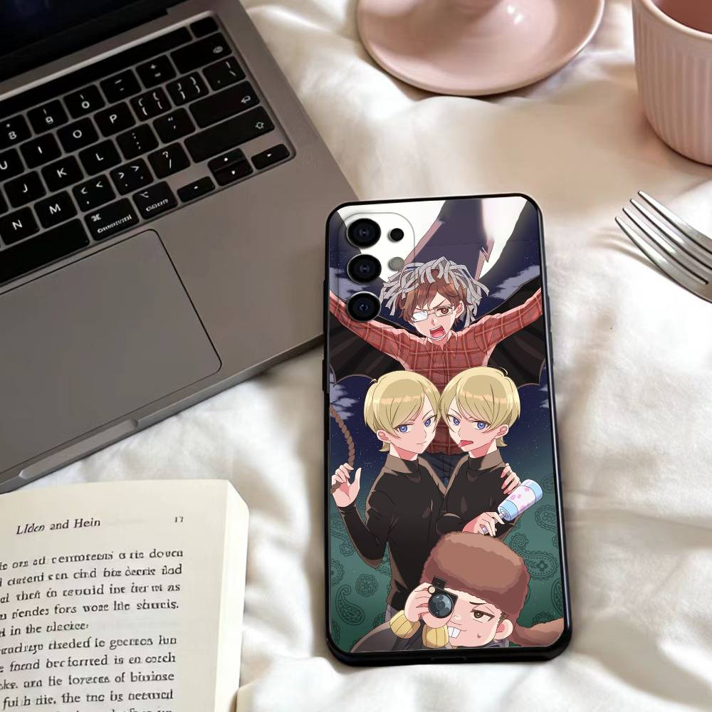 Anime M-Migi to Dali  Phone Case For Samsung S25,24,23,22,30,21,10,9,Ultra,Plus,Lite,FE,4,5 G Soft Black Case