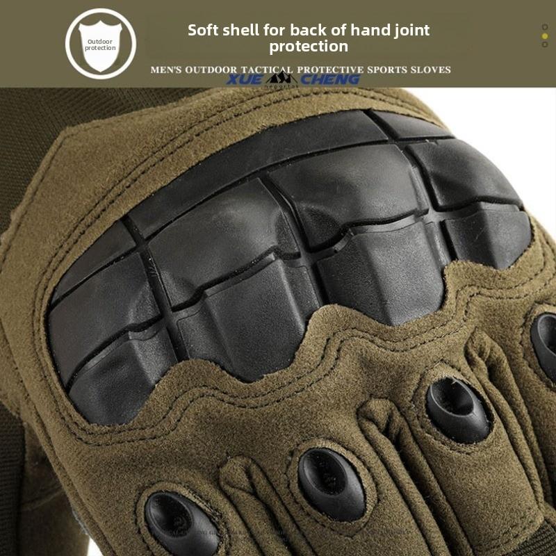 Mary Tactical Full-finger Gloves - Touchscreen Compatible, Training, Combat, Anti-slip, Cycling, Softshell