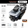 K6 Max Drone 8K WIFI GPS Professinal Three Cameras Wide Angle Optical Flow Four-way Obstacle Avoidance Quadcopter