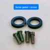Gas Safety Kit: Rubber Gasket, Noodle Cooker, Steamer, Burner, Solenoid Valve, Leak Prevention, Sealing & Flat/Raised Gaskets.