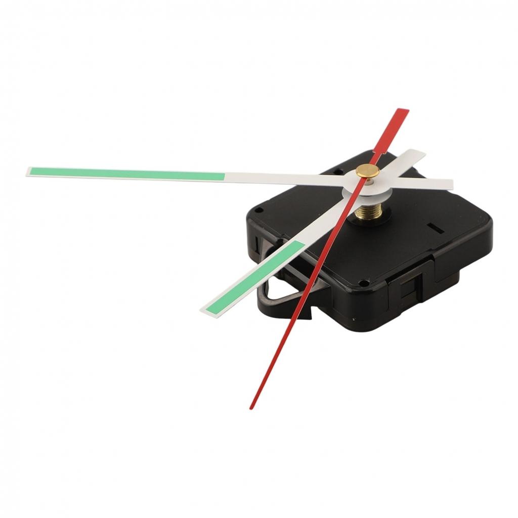 Silent Accurate Quartz Clock Mechanism with Long Life Luminous Features