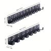 Wall Mount Wrench Organizer Hanger with Size Number Space Saving Tool Storage Holder