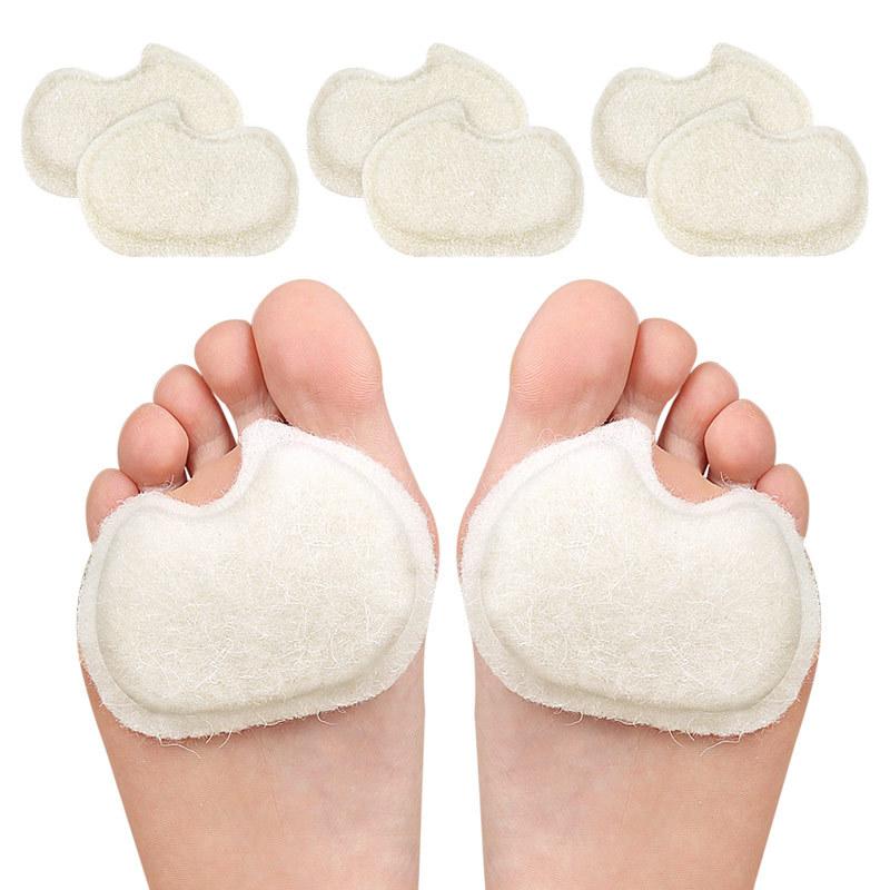 Lace Felt Forefoot Pad High Heels Soft Anti-wear Sole Half Size Pad Self-adhesive Breathable Dancer