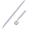 Retro Metal Ballpoint Pen Set With Heavy Duty Base Stand Long Lasting Ink for Office Wedding Signature Business Events